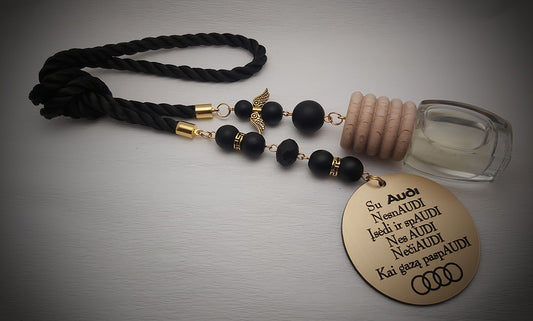 Audi kvapukas - šmaikštus