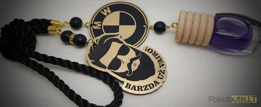 BMW kvapukas - Barzda už vairo - Pakabutis.lt