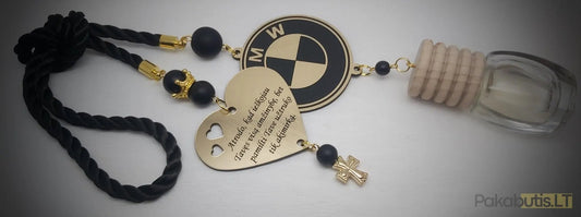 BMW kvapukas - Širdelė - Pakabutis.lt