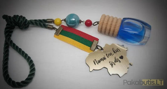 Kvapukas - Namai ten kur širdis! - Pakabutis.lt