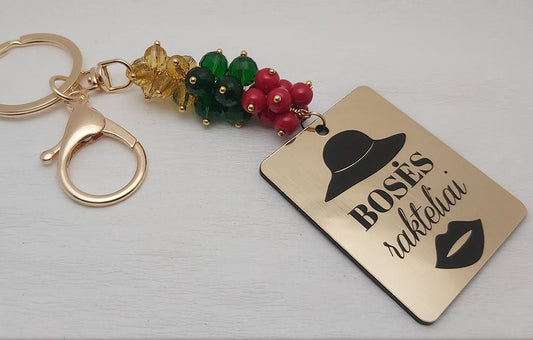 Raktų pakabukas - Bosės rakteliai 2 - Pakabutis.lt