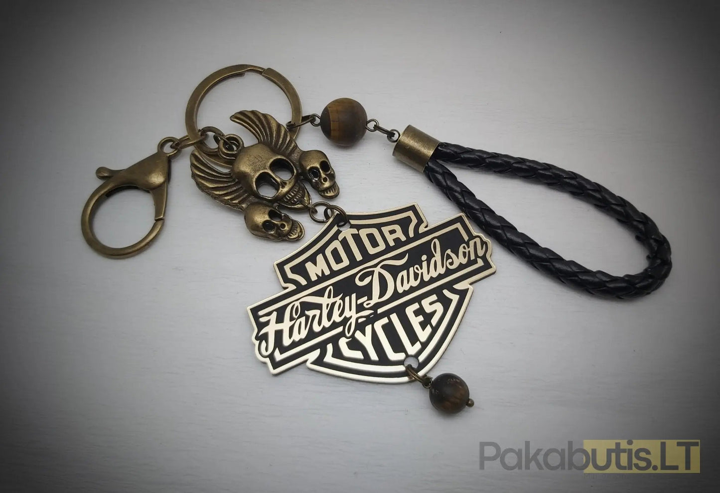 Raktų pakabukas - Harley Davidson - Pakabutis.lt
