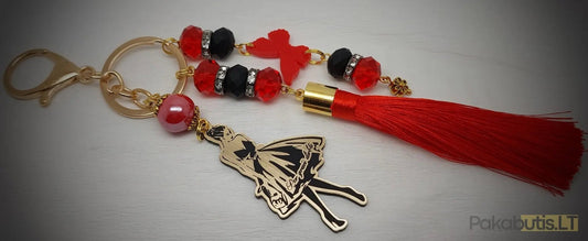 Raktų pakabukas - Per graži dirbti - Pakabutis.lt