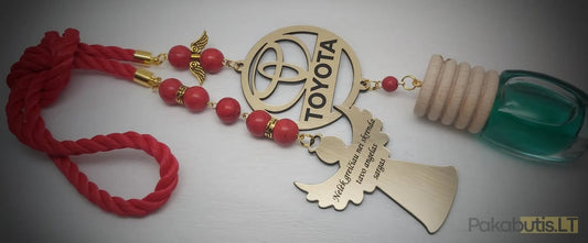 Toyota kvapukas - Raudonas angelas - Pakabutis.lt