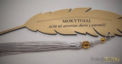 Knygų skirtukas - Mokytojai - Pakabutis.lt