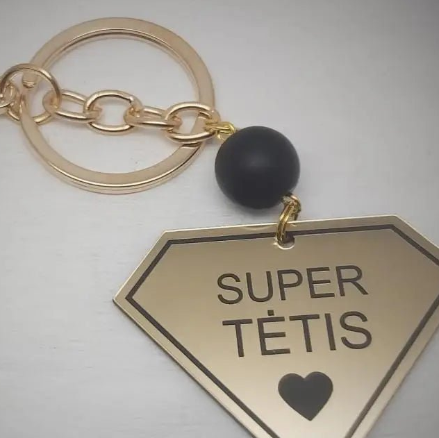 Raktų pakabukas - Super tėtis !