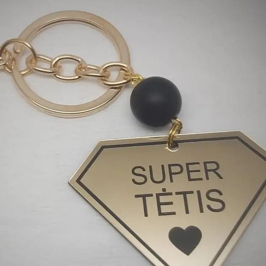 Raktų pakabukas - Super tėtis !
